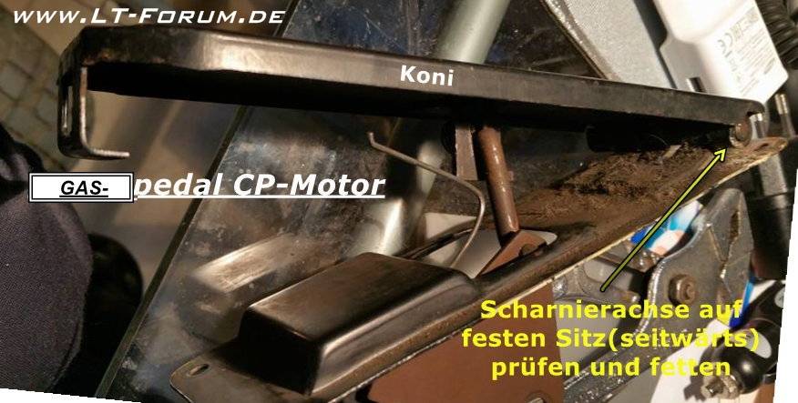 Gaspedal 2 CP-Motor