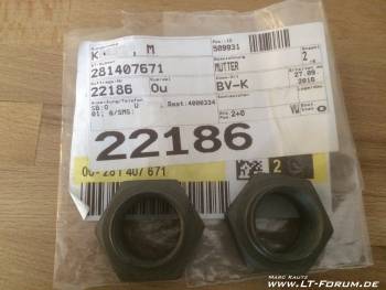 Teilenummer ist: VW 281 407 671