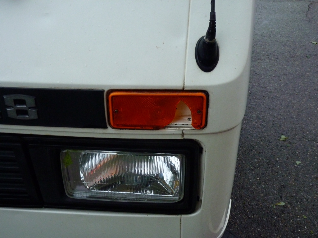 Hagelschaden Blinker