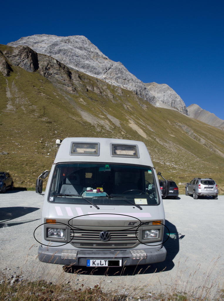 Frontblenden LT35 Bj. 93