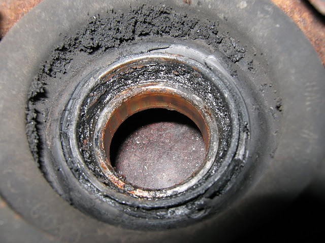 Defektes Mittellager 1
