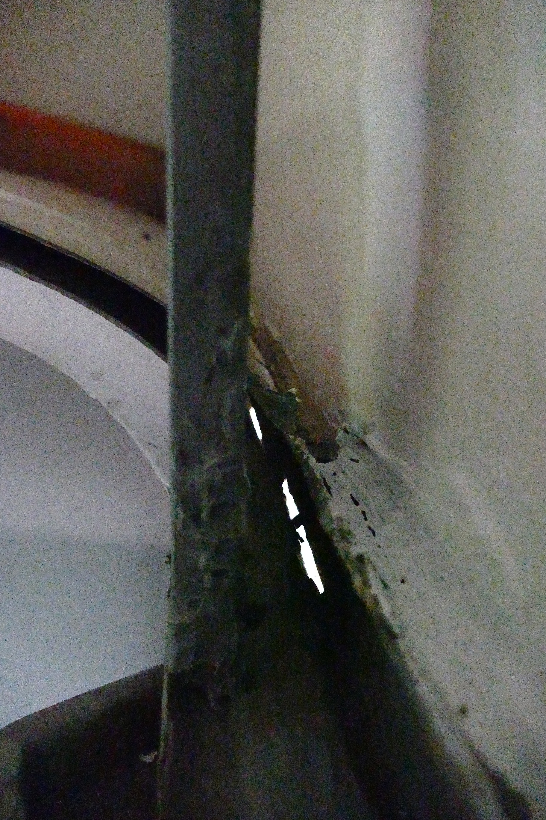 Innenansicht Durchrostung