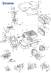 Explosionszeichnung Trumatic E 2800/4000